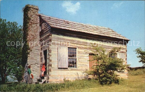 Springfield Kentucky Replica of Bersheba Lincoln Cabin Linco
