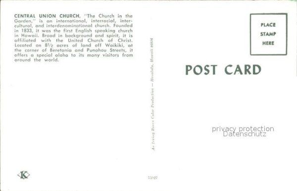 Waikiki Central Union Church – Bild 2