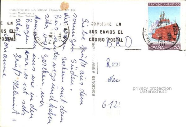 Puerto de la Cruz Lago Martianez y Zona San Telmo Fontäne – Bild 2