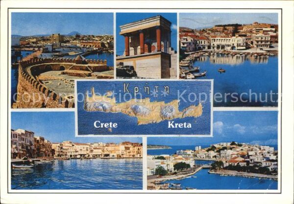 Kreta Crete Hafenstädte Hafen