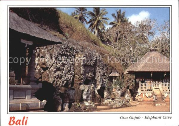 Bali Indonesien Goa Gajah Elephant Cave