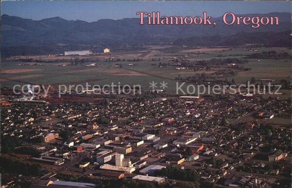 Tillamook Aerial view
