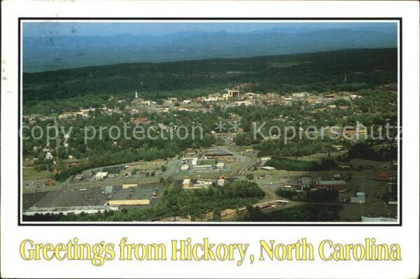 Hickory North Carolina Aerial view