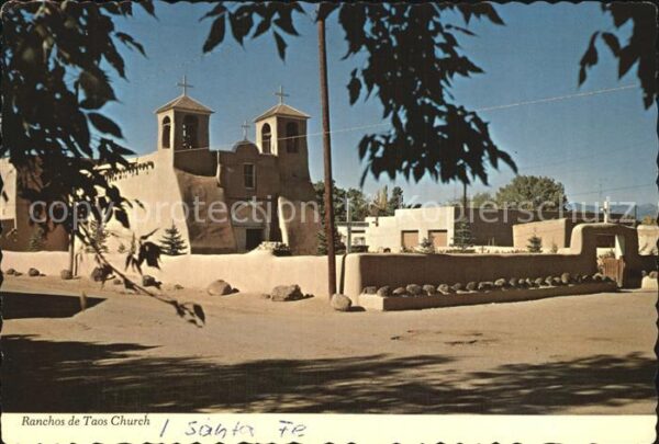 Santa Fe New Mexico Ranchos de Taos Church