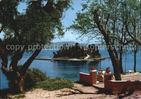 Corfou Le Pontikonissi Mäuseinsel