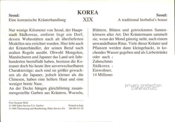 Seoul Koreanische Kräuterhandlung – Bild 2