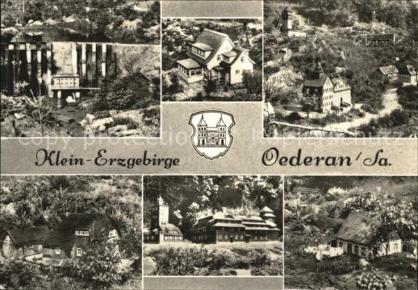 Oederan Klein Erzgebirge Miniaturpark im Stadtw