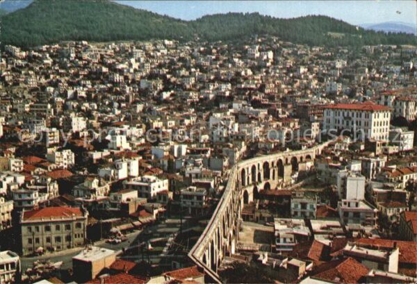 Kavala Cavala Blick über die Stadt