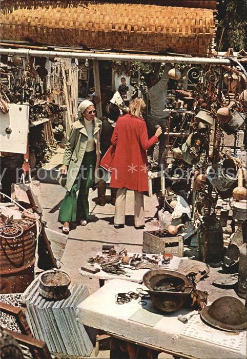 Athen Griechenland Monastiraki Flohmarkt