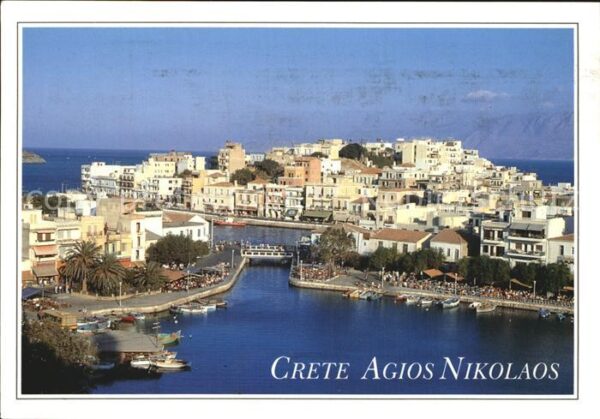 Agios Nikolaos Kreta Fliegeraufnahme