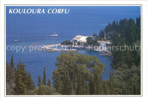 Kouloura Panorama Hafen Küste