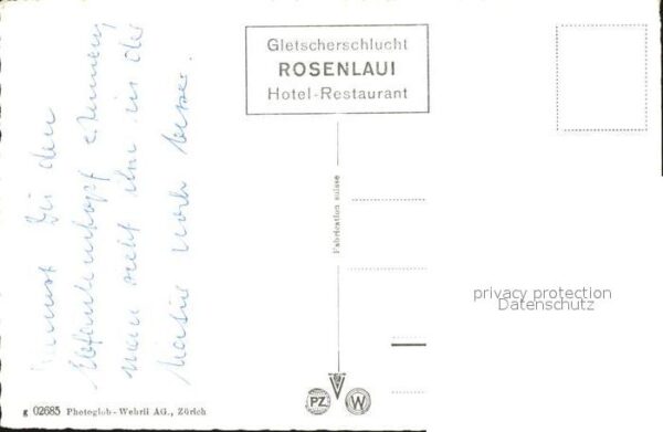 Hoehlen Caves Grottes Rosenlaui Gletscherschlucht Elephantenk – Bild 2