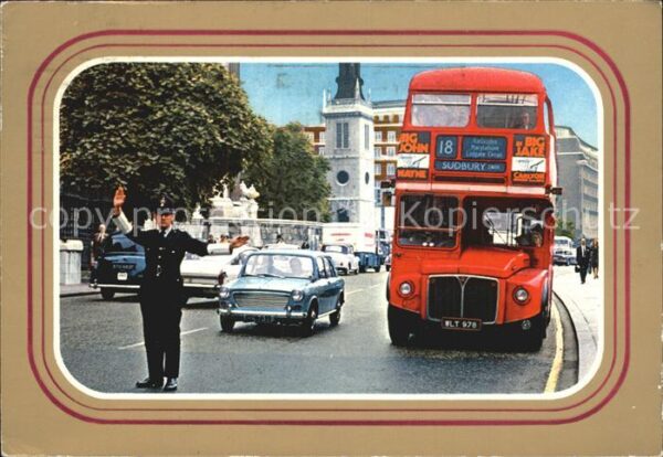 Polizei London Policeman St. Pauls Area