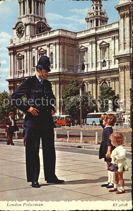 Polizei London Policeman Kinder