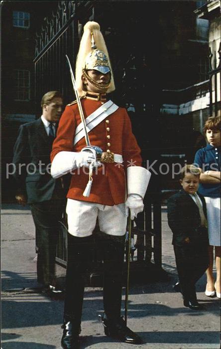 Leibgarde Wache Lifeguards man on Duty Whitehall