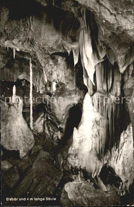 Hoehlen Caves Grottes Tropfsteinhöhle Attendorn Eisbär