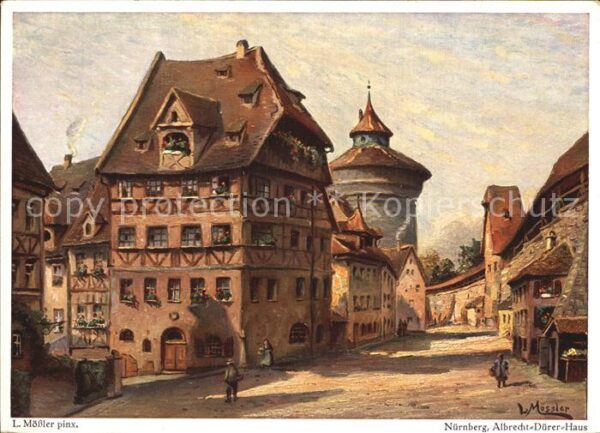 Moessler L. Nürnberg Albrecht Dürer Haus