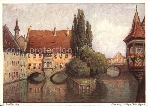 Moessler L. Nürnberg Heiliges Geist-Spital