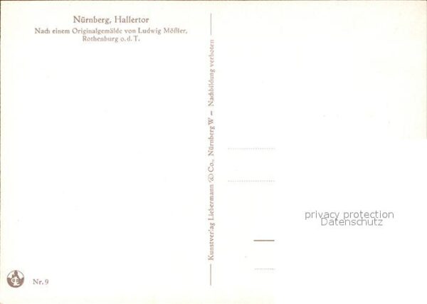 Moessler L. Nürnberg Hallertor – Bild 2