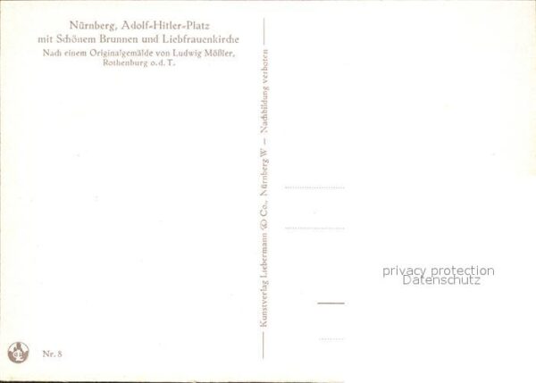 Moessler L. Nürnberg A.-H.-Platz Liebfrauenkirche – Bild 2