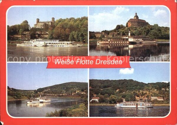 Motorschiffe Weisse Flotte Dresden