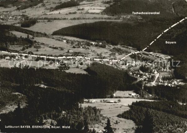 Grenze Douane Zoll Bayerisch Eisenstein Bayerischer Wald T