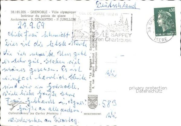 Wintersport Eishockey Grenoble Ville olympique Pala – Bild 2