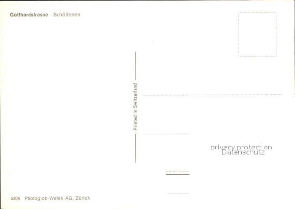 Postbus Gotthardstrasse Schöllenen – Bild 2