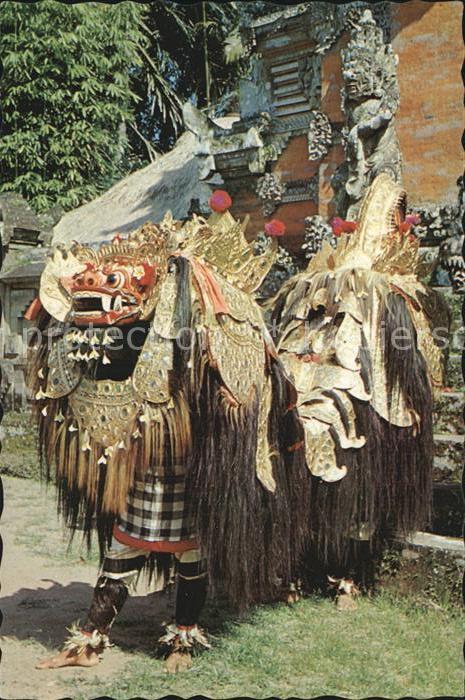 Tanz Taenzer Bali Barong Dance Balinese