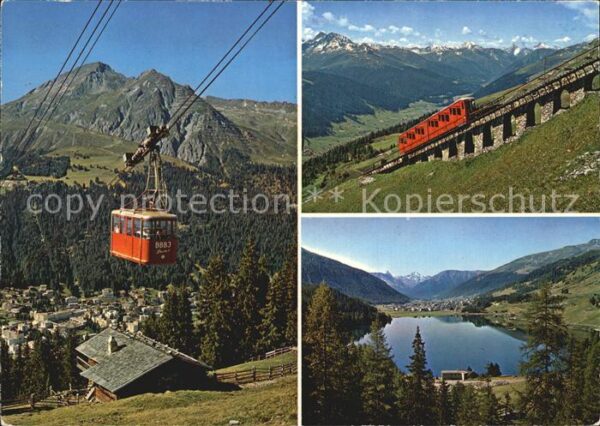 Seilbahn Zahnradbahn Davos-Parsennbahn-Bräma-Büe