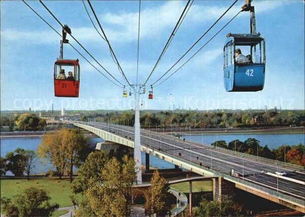 Seilbahn Köln Zoobrücke