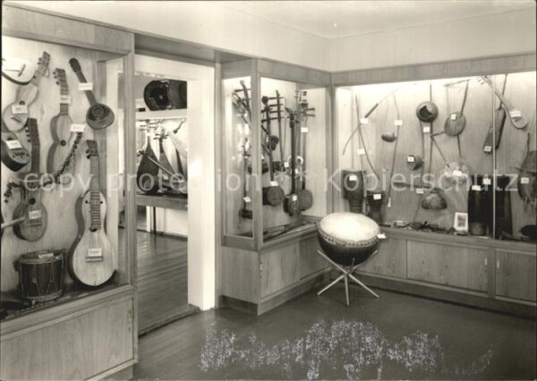 Musikinstrument Afrika China Museum Markneukirchen