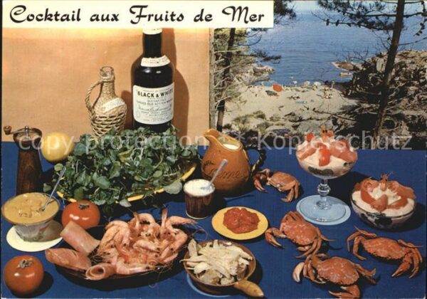 Lebensmittel Recette Cocktail aux Fruits de Mer