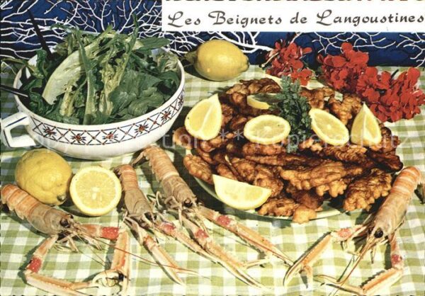 Lebensmittel Recette Beignets de Langoustines