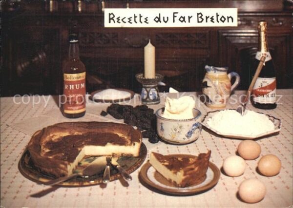 Lebensmittel Recette du Far Breton