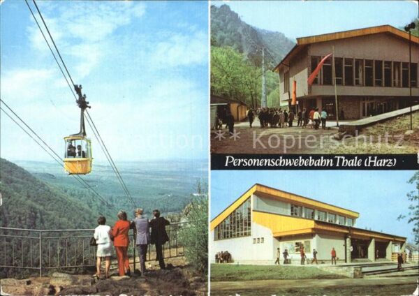 Seilbahn Thale Harz Talstation Bergstation