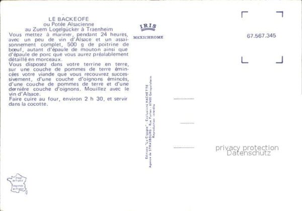 Lebensmittel Recette Backeofe – Bild 2