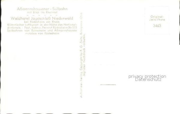 Sessellift Assmannshausen Rheintal  Foto-Zeitz-Nr. – Bild 2