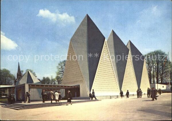 Exposition Internationale Bruxelles 1958 Pavillon de la Grande-Bretagne