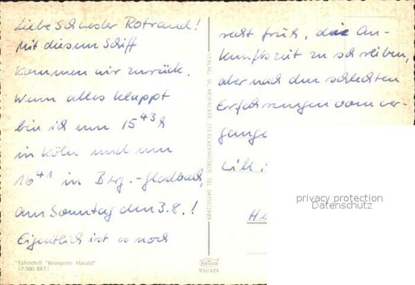 Faehre Ferry Bac Traghetto-- Kronprins Harald – Bild 2