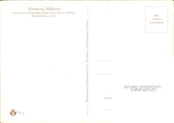 Moessler L. Nürnberg Hallertor – Bild 2