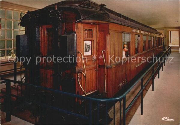 Eisenbahn Foret de Compiegne Wagon de l'Armistice