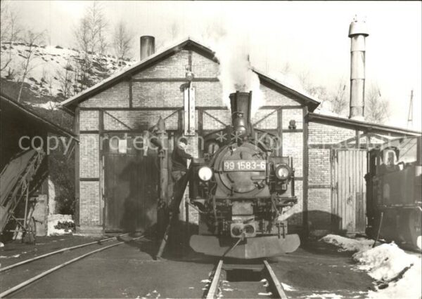 Lokomotive 991583-6 Schmalspurbahn Wolkenstein - J