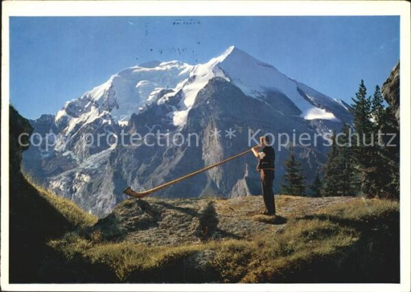 Alphorn Alphornbläser Kandersteg Balmhorn Altel