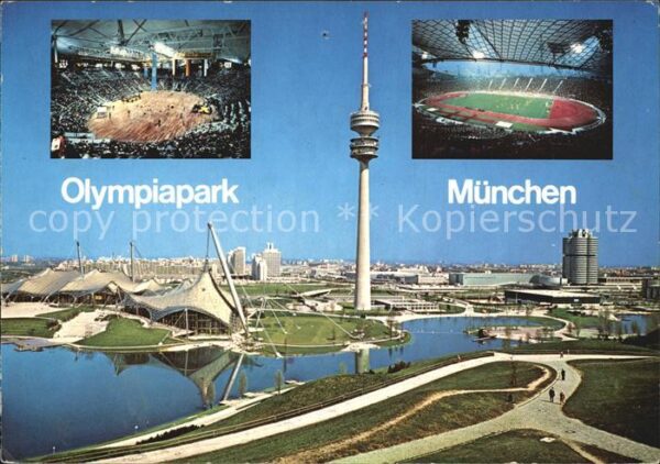 Olympia Olympiapark München Olympiaturm