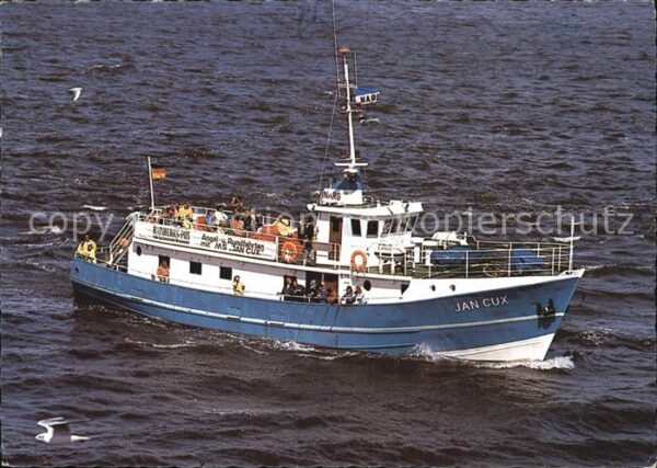 Motorschiffe MS Jan Cux Angel- und Rundfahrten Cuxha
