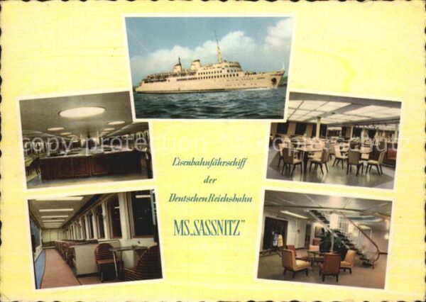 Schiffe Ships Navires MS Sassnitz