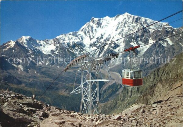 Seilbahn Macugnaga Funivia Passo Monte Moro Mont