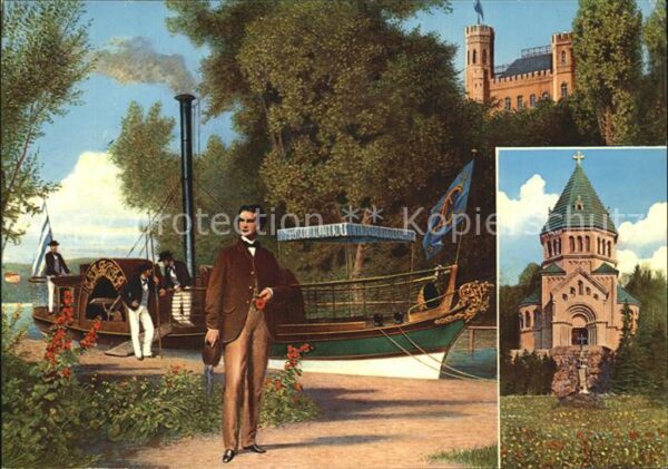 Adel Bayern König Ludwig II. Schiff Tristan Schloss