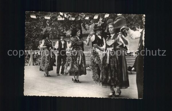 Trachten Alsace Danse de la Recolte